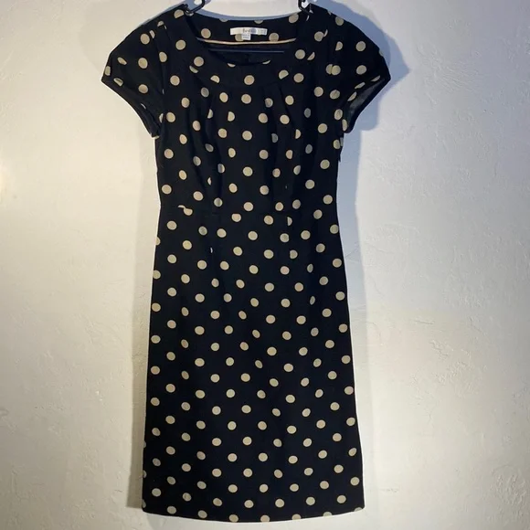 boden blue polka dot dress Boden Women's Silvia Boned Bodice Maxi Dress in Blue